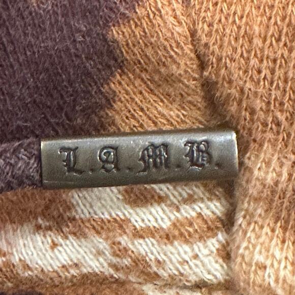 ✨🆕BNWOT!L.A.M.B. Vintage Y2K Rare “Are You Lamb Enough” Leopard Print Hoodie S✨ - Picture 6 of 11